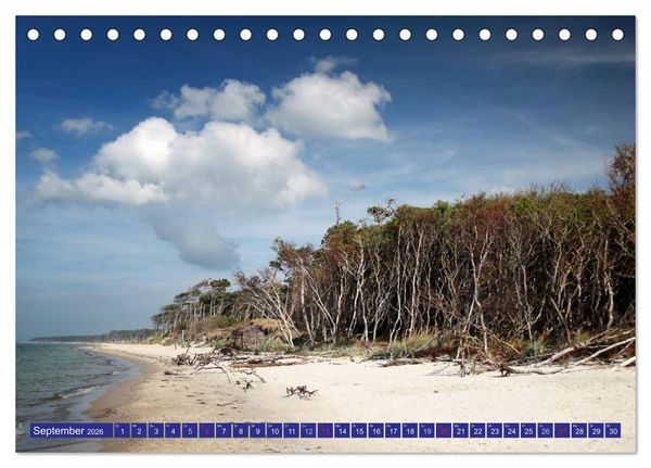 Produktbild: Weststrand Dar&szlig; (Tischkalender 2026 DIN A5 quer), CALVENDO Monatskalender