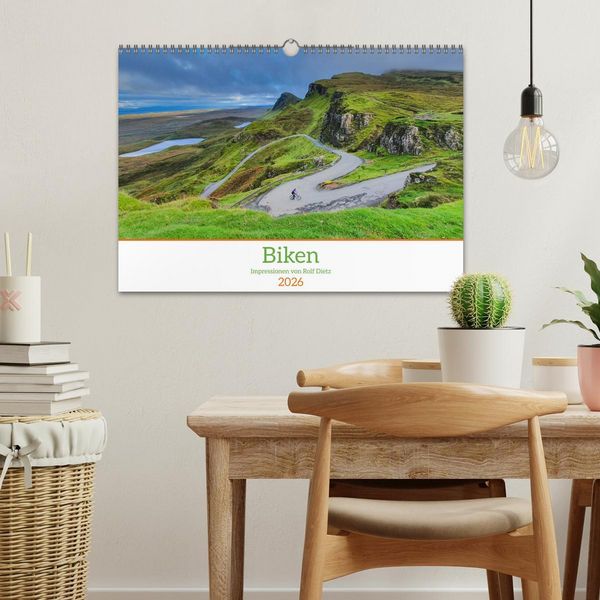 Produktbild: Biken - Impressionen von Rolf Dietz (Wandkalender 2026 DIN A3 quer), CALVENDO Monatskalender