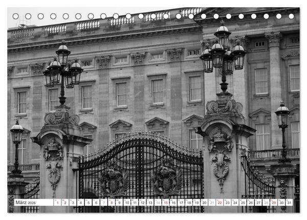 Produktbild: London Stadt an der Themse (Tischkalender 2026 DIN A5 quer), CALVENDO Monatskalender