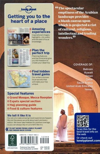 Produktbild: Lonely Planet: Oman, UAE & Arabian Peninsula