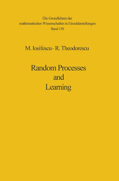 Produktbild: Random Processes and Learning