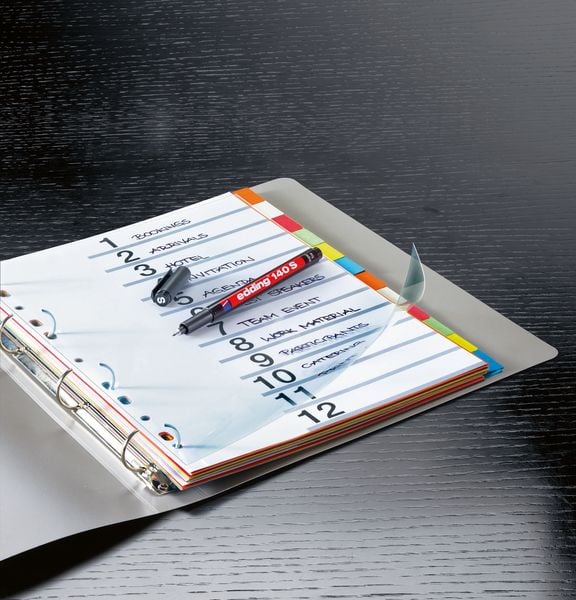 Produktbild: sedding 140 S Permanenter Folienschreiber 4er Set sortiert