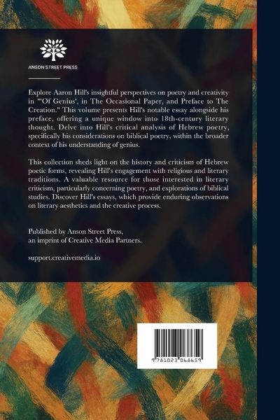 Produktbild: 'Of Genius', in The Occasional Paper, and Preface to The Creation