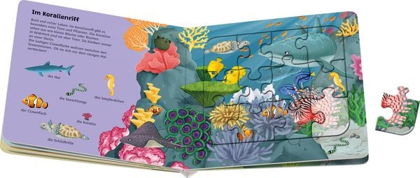Produktbild: Ravensburger&reg; Puzzle-Buch: Tiere der Welt