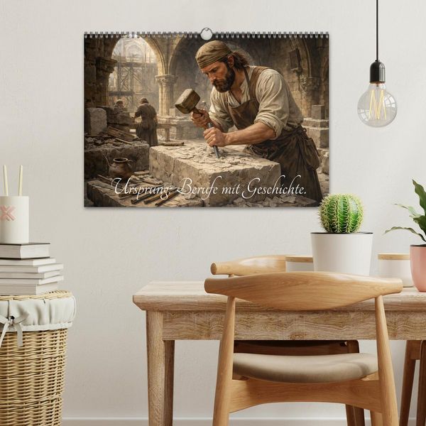 Produktbild: Ursprung: Berufe mit Geschichte. (Wandkalender 2027 DIN A3 quer), CALVENDO Monatskalender