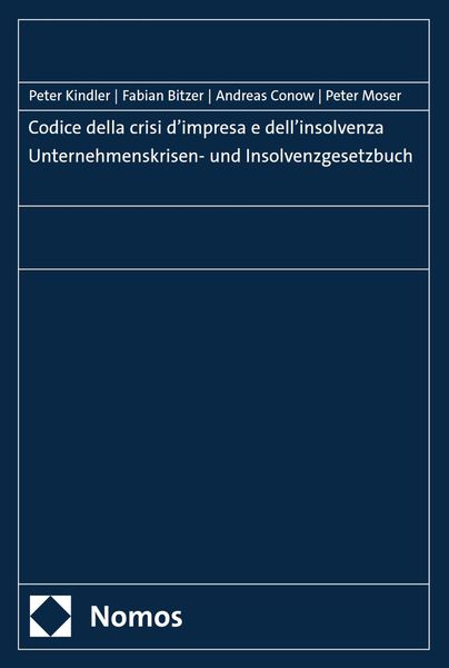 Produktbild: Codice della crisi d'impresa e dell'insolvenza | Unternehmenskrisen- und Insolvenzgesetzbuch