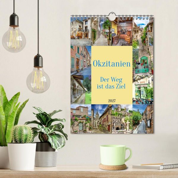 Produktbild: Okzitanien, Der Weg ist das Ziel (Wandkalender 2027 DIN A4 hoch), CALVENDO Monatskalender
