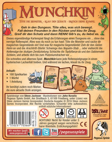 Produktbild: Munchkin (Kartenspiel)