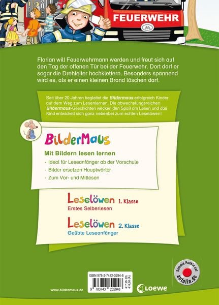Produktbild: Bildermaus - Feuerwehrmann für einen Tag