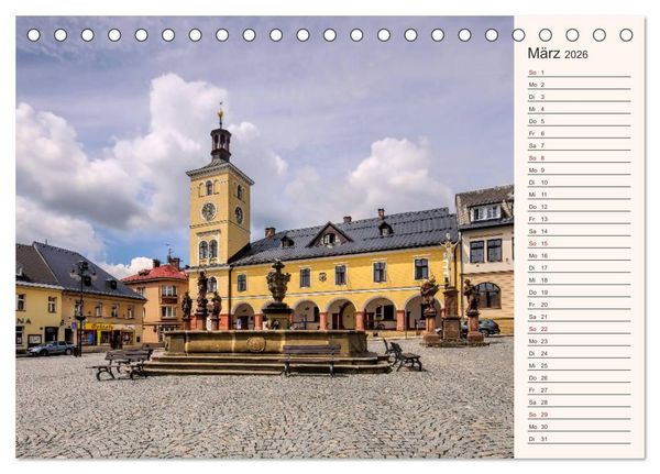 Produktbild: Riesengebirge - Zwischen Schlesien und B&ouml;hmen (Tischkalender 2026 DIN A5 quer), CALVENDO Monatskalender