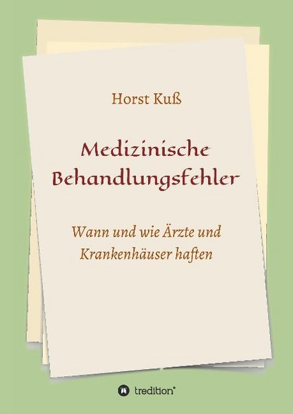 Produktbild: Medizinische Behandlungsfehler