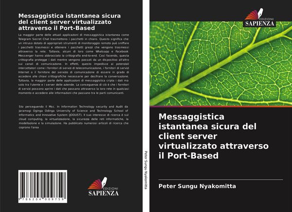 Produktbild: Messaggistica istantanea sicura del client server virtualizzato attraverso il Port-Based