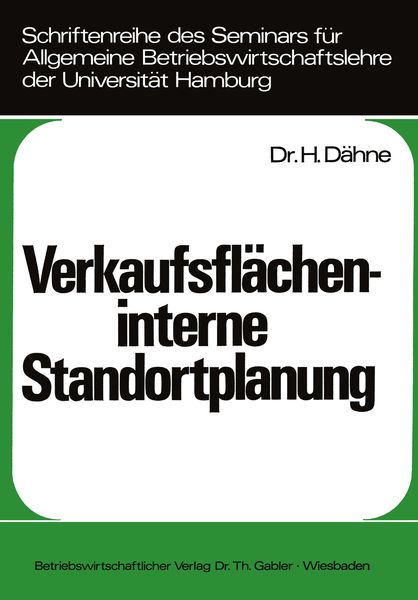 Produktbild: Verkaufsfl&auml;cheninterne Standortplanung