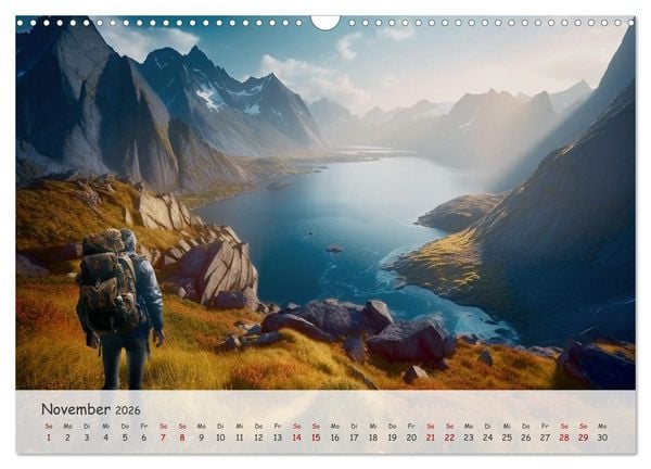 Produktbild: Die Stille des Nordens (Wandkalender 2026 DIN A3 quer), CALVENDO Monatskalender