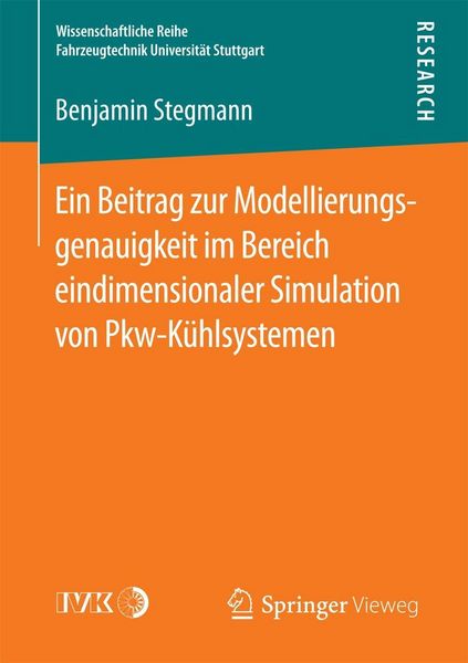 Produktbild: Ein Beitrag zur Modellierungsgenauigkeit im Bereich eindimensionaler Simulation von Pkw-K&uuml;hlsystemen