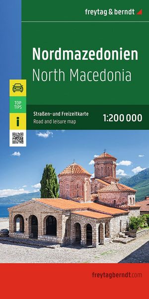 Produktbild: Freytag & berndt Stra&szlig;enkarte Nordmazedonien 1:200.000