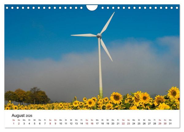 Produktbild: Stimmungsvoller Niederrhein (Wandkalender 2026 DIN A4 quer), CALVENDO Monatskalender