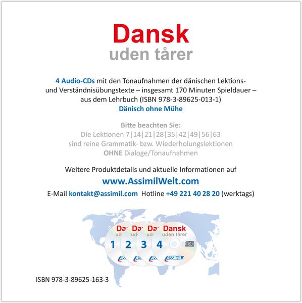 Produktbild: ASSiMiL D&auml;nisch ohne M&uuml;he - Audio-CDs