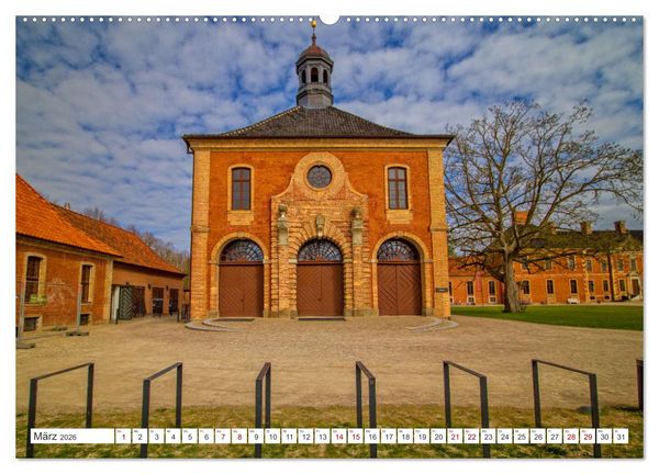 Produktbild: Das Kl&uuml;tzer Schloss Bothmer &ndash; Ein Maitag in Mecklenburgs feinem St&uuml;ck England (hochwertiger Premium Wandkalender 2026 DIN A2 quer), Kunstdruck in Hochglanz