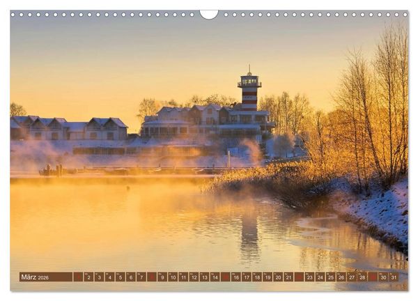 Produktbild: Lausitzer Seenland - Junge Urlaubsregion mit einzigartiger Wasserlandschaft (Wandkalender 2026 DIN A3 quer), CALVENDO Monatskalender