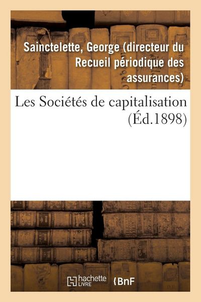 Produktbild: Les Soci&eacute;t&eacute;s de capitalisation