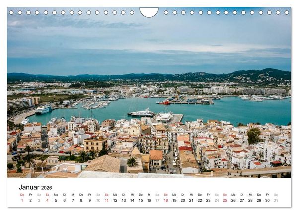 Produktbild: Ibiza & Formentera (Wandkalender 2026 DIN A4 quer), CALVENDO Monatskalender