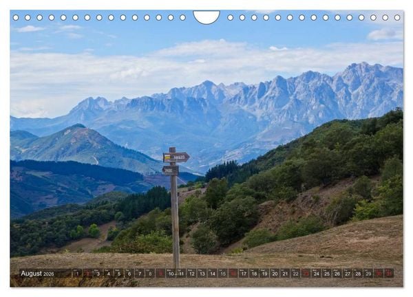Produktbild: Picos de Europa - In and around the national park (Wall Calendar 2026 DIN A4 landscape), CALVENDO 12 Month Wall Calendar