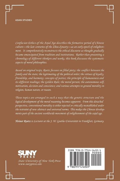 Produktbild: Confucian Ethics of the Axial Age