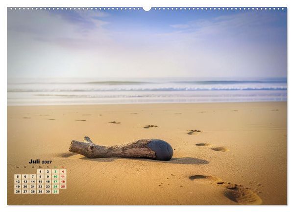 Produktbild: Minimal-Art - am Strand (Wandkalender 2027 DIN A2 quer), CALVENDO Monatskalender
