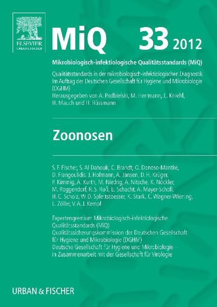 Produktbild: MIQ 33: Zoonosen