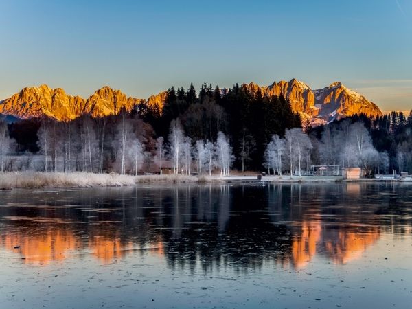 Produktbild: CALVENDO Puzzle Der Schwarzsee ist bereits zugefrohren | 1000 Teile Lege-Gr&ouml;&szlig;e 64 &times; 48 cm Foto-Puzzle f&uuml;r gl&uuml;ckliche Stunden