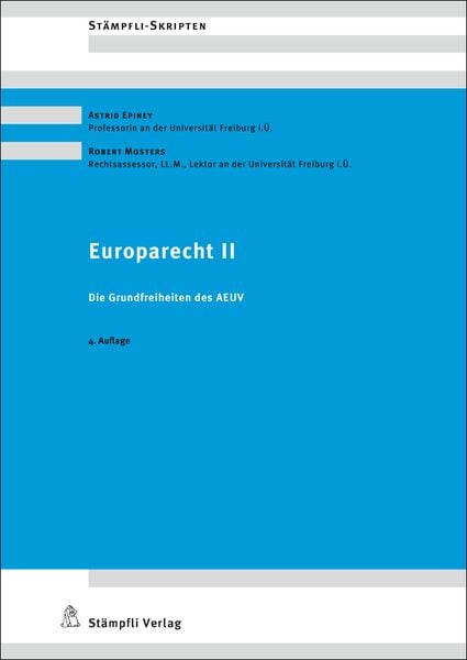Produktbild: Europarecht II