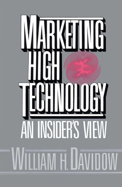 Produktbild: Marketing High Technology