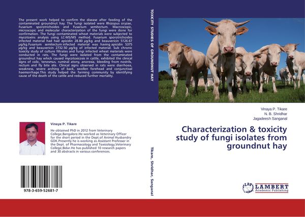 Produktbild: Characterization & toxicity study of fungi isolates from groundnut hay