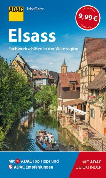 ADAC Reiseführer Elsass, Taschenbuch von Robin Daniel Frommer, ADAC Reiseführer ein Imprint von GRÄFE UND UNZER Verlag GmbH