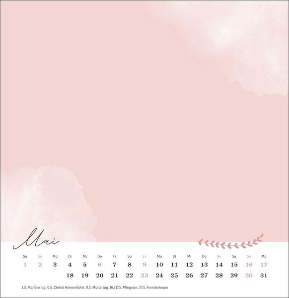 Produktbild: Kreativkalender zum Aufstellen Gl&uuml;cksmomente 2027