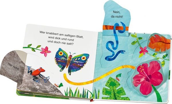 Produktbild: Die kleine Raupe Nimmersatt - Wer versteckt sich im Dschungel?