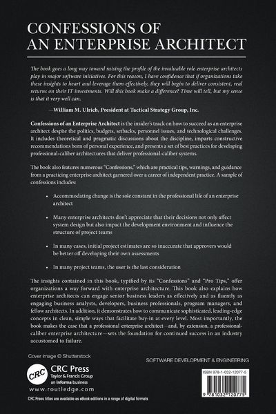 Produktbild: Confessions of an Enterprise Architect