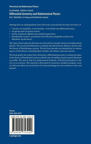 Produktbild: Differential Geometry and Mathematical Physics