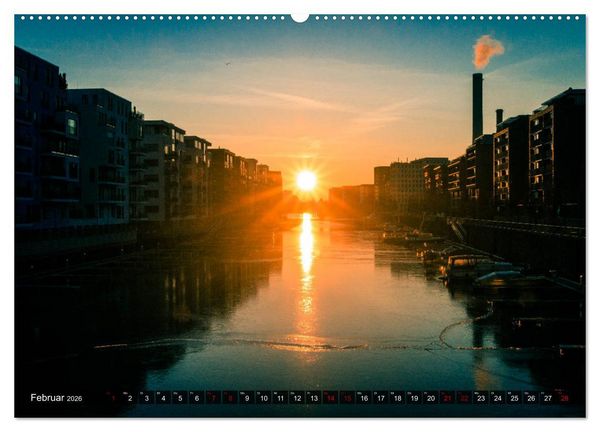Produktbild: Main Frankfurt (hochwertiger Premium Wandkalender 2026 DIN A2 quer), Kunstdruck in Hochglanz