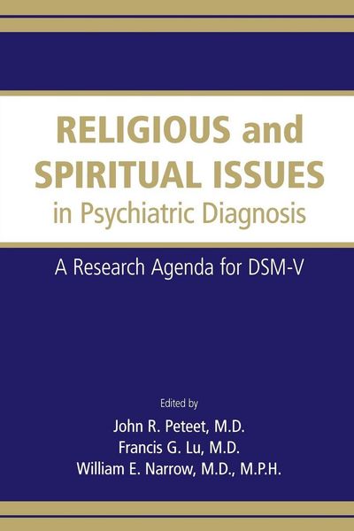 Produktbild: Religious and Spiritual Issues in Psychiatric Diagnosis