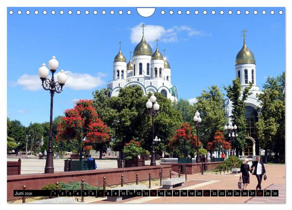 Produktbild: Kaliningrad - Das russische K&ouml;nigsberg (Wandkalender 2026 DIN A4 quer), CALVENDO Monatskalender