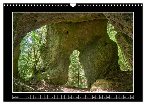 Produktbild: Wunderwelt Fr&auml;nkische Schweiz (Wandkalender 2026 DIN A3 quer), CALVENDO Monatskalender