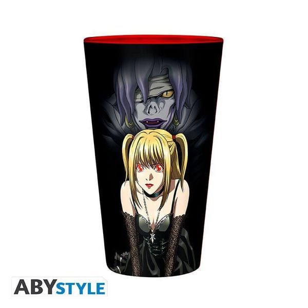 Produktbild: DEATH NOTE - Large Glass - 400ml - Light & Misa