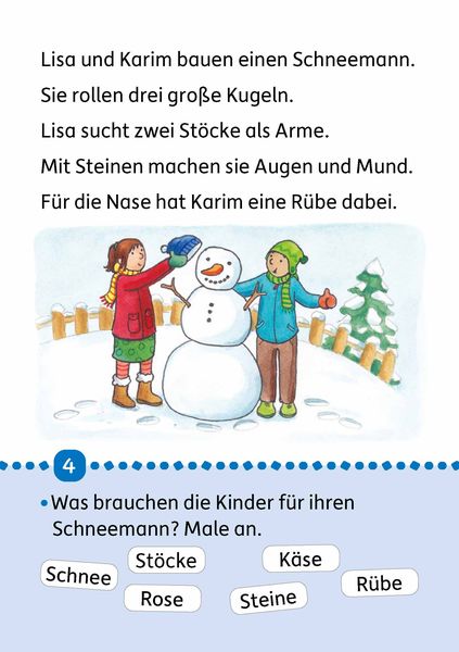 Produktbild: Lesen lernen 1. Klasse f&uuml;r Jungen und M&auml;dchen - Quer durchs Jahr
