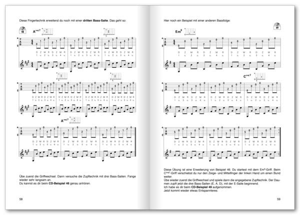 Produktbild: Peter Bursch's Zupftechniken f&uuml;r Gitarre
