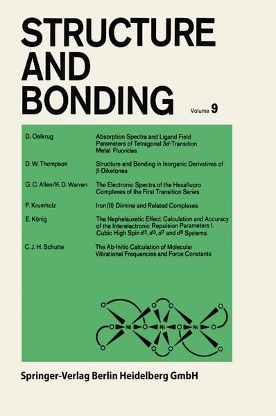 Produktbild: Structure and Bonding