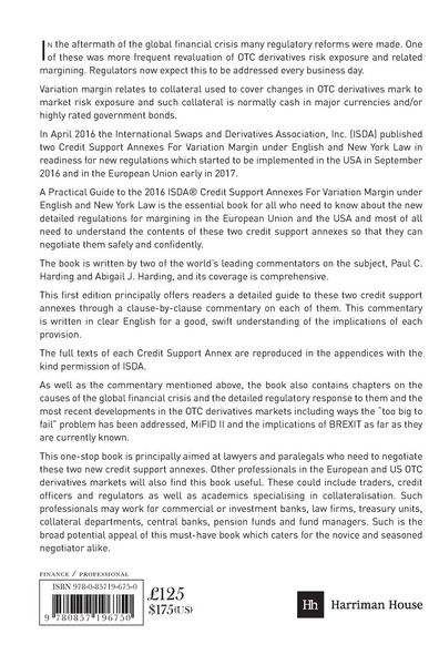Produktbild: A Practical Guide to the 2016 ISDA&reg; Credit Support Annexes For Variation Margin under English and New York Law