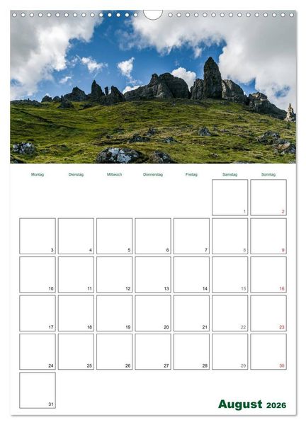 Produktbild: Schottland Entdeckungstour (Wandkalender 2026 DIN A3 hoch), CALVENDO Monatskalender