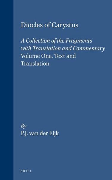 Produktbild: Diocles of Carystus. Volume One, Text and Translation